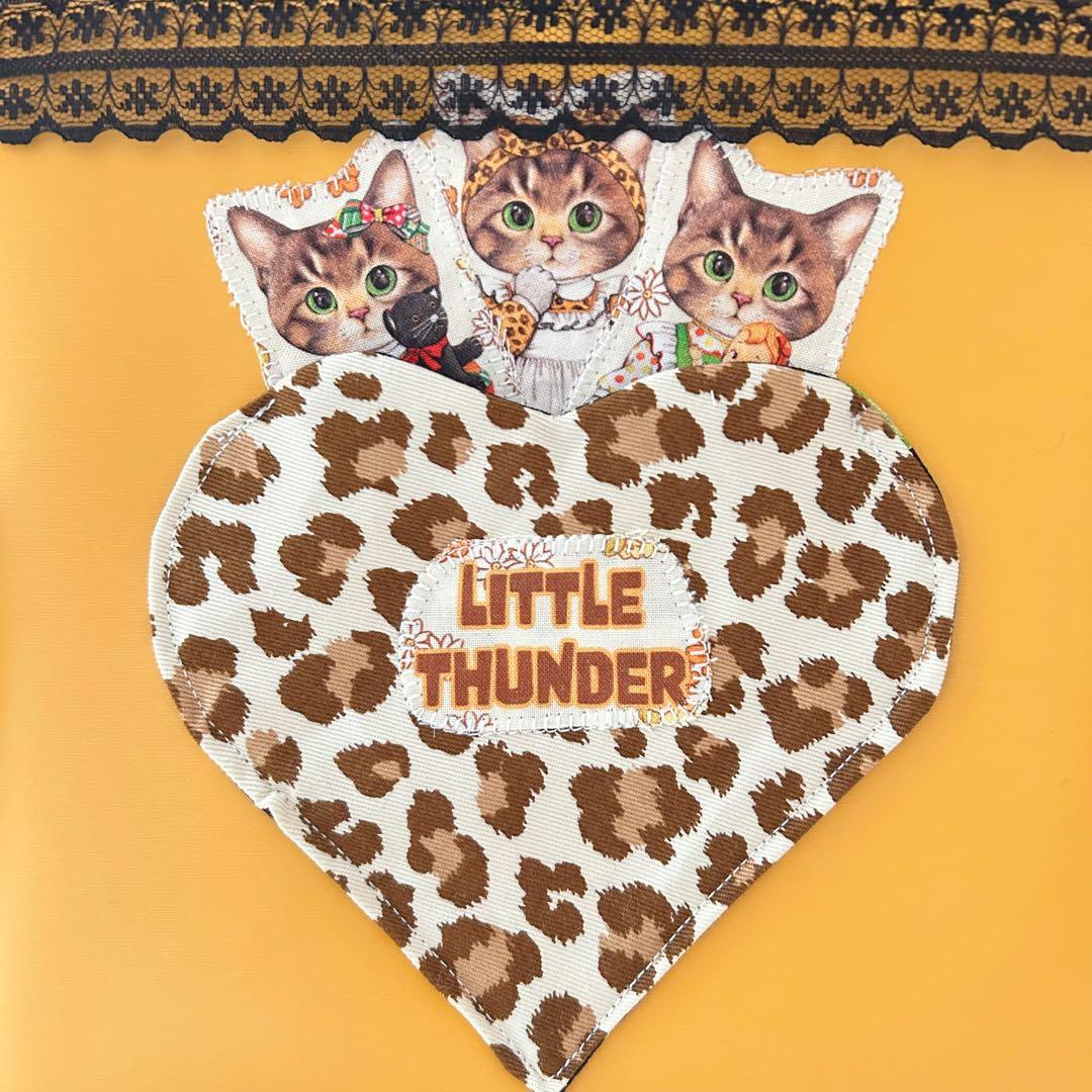 ゆ*ら様 超BIGリトルサンダー　フェイクレザー＆デニム　コヤンイサムチョン　ト