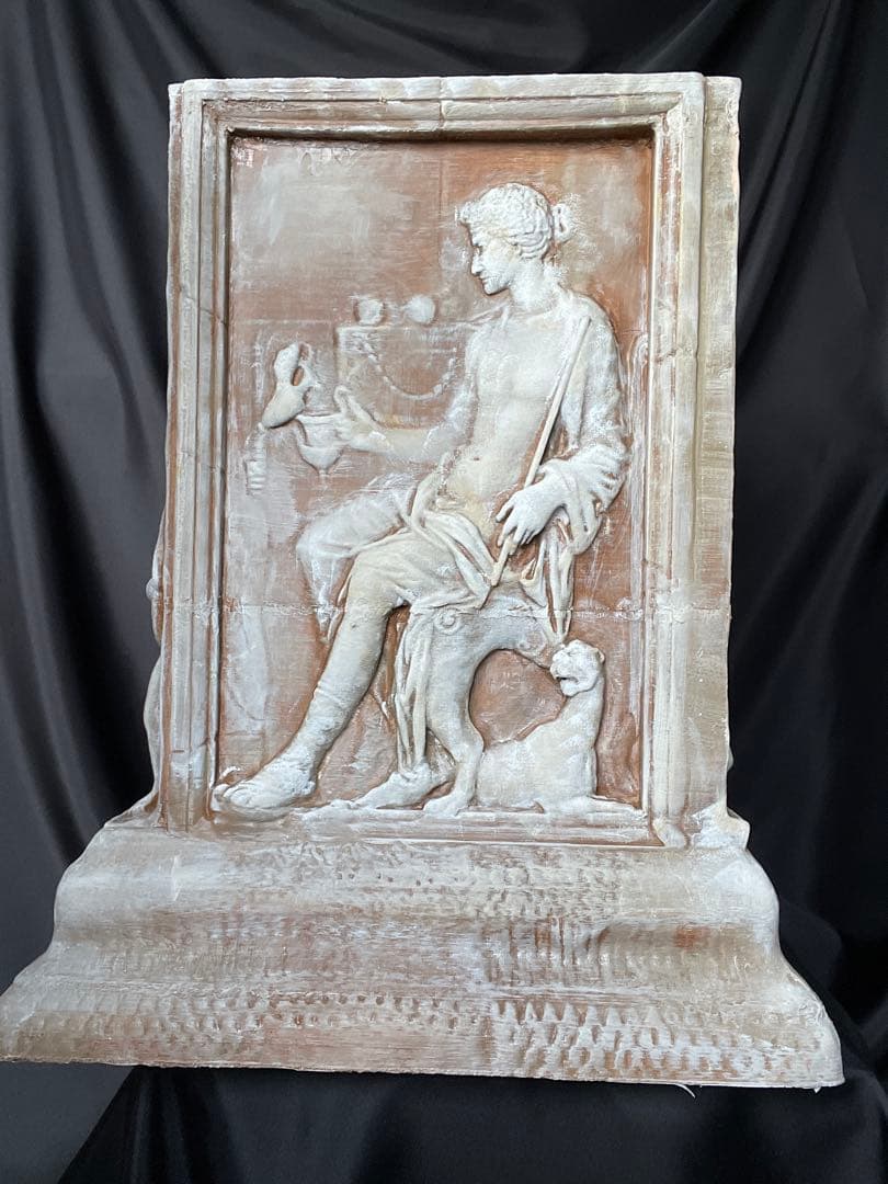 古代ギリシャ・ローマ風 四面レリーフ傘立て 50cm 手作り
