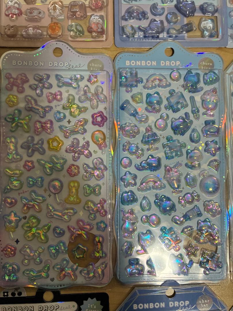 【限界価格】ボンボンドロップシール うるちゅるポップシールまとめ売り30枚