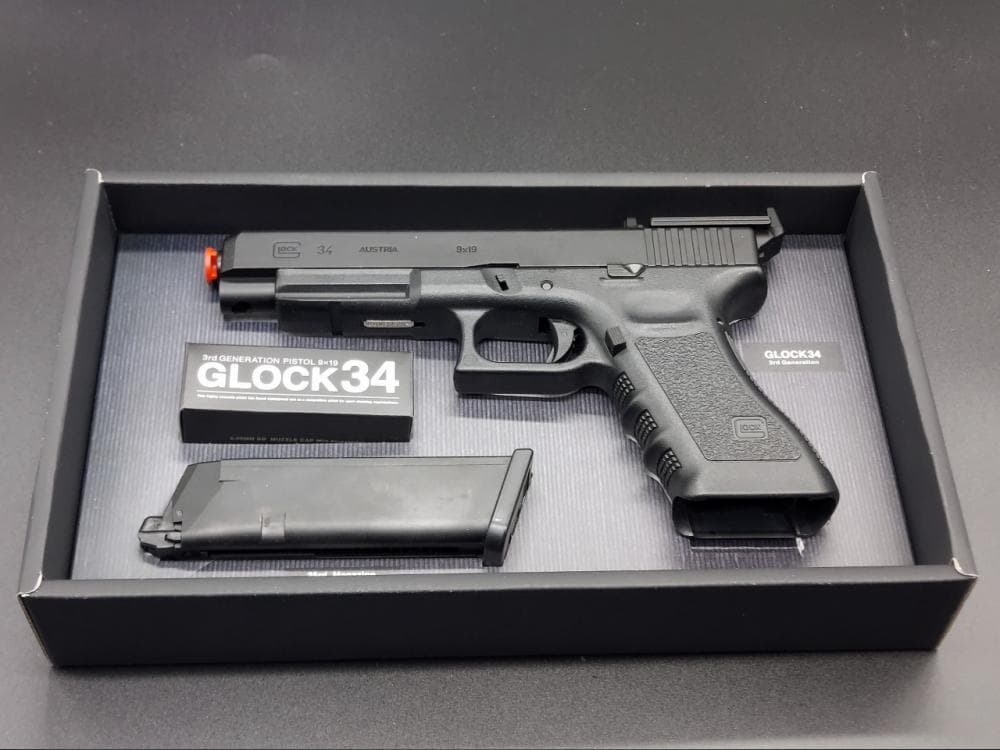 東京マルイ GLOCK34 (ガスブロ）マイクロプロサイト付き 18歳以上！