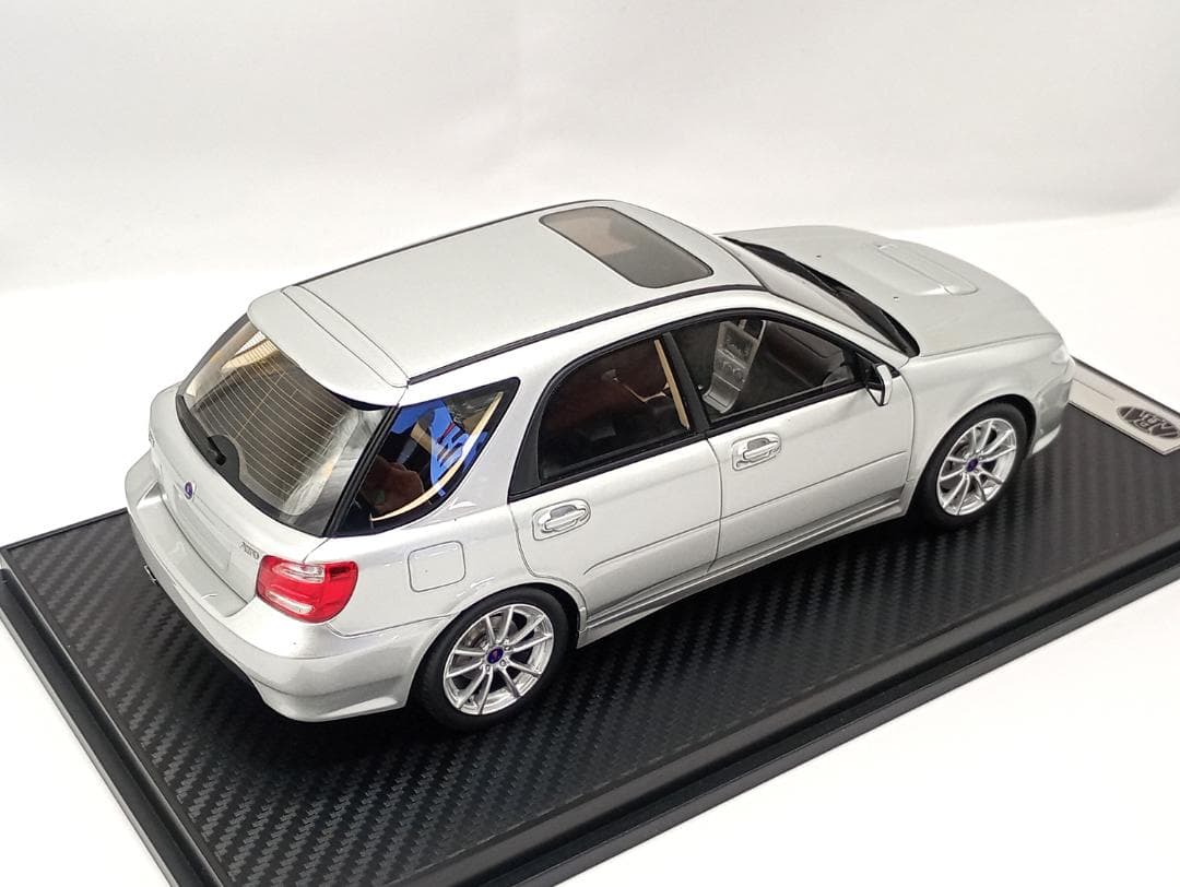 ラドスケール 1/18 サーブ 9-2X エアロ (シルバー) 50台限定