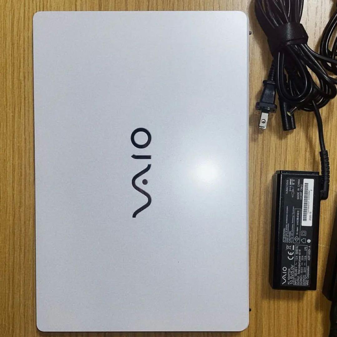 美品！【希少白】VAIO S11 i5 Office2021 充電稼働可