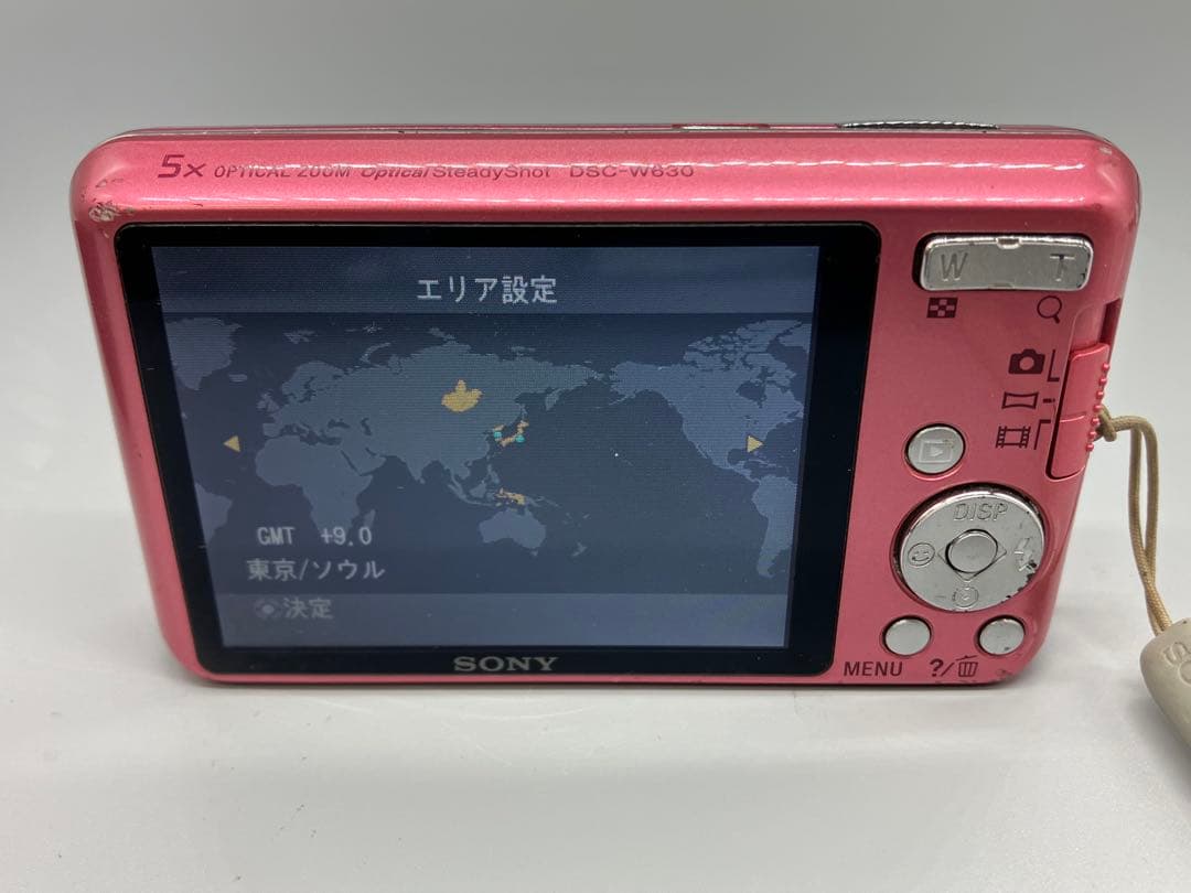 SONY DSC-W630 デジカメ サイバーショット ピンク ジャンク