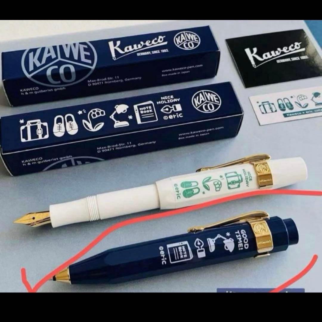 eric×KAWECO クラッシックネイビーボールペン