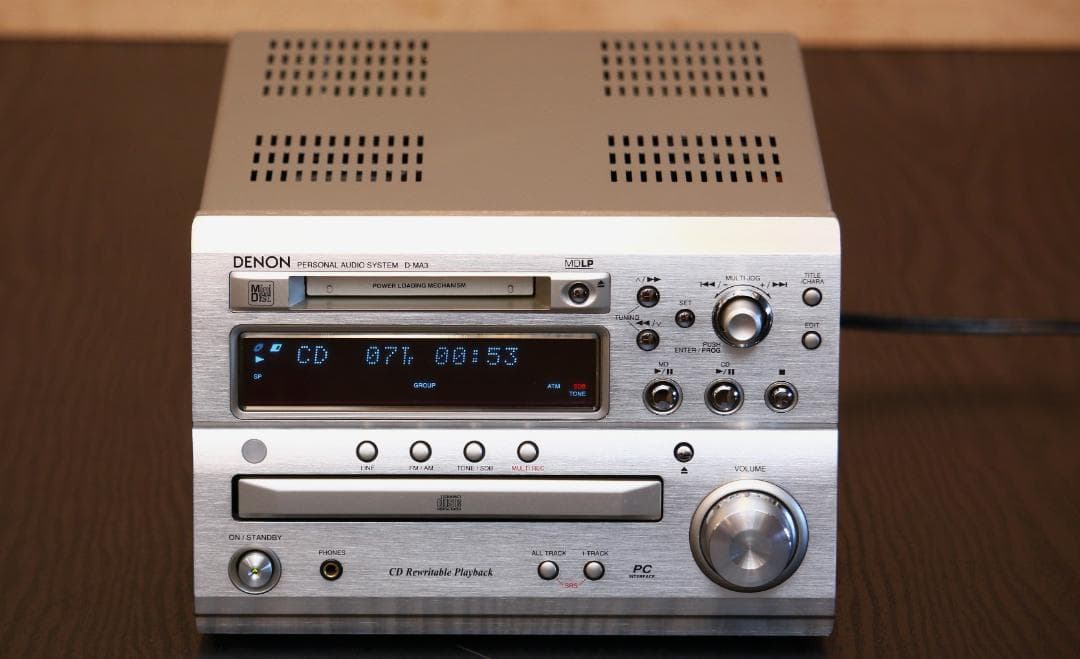 DENON D-MA3 CD/MD/TUNER/USB-DAC　ミニコンポ　美品