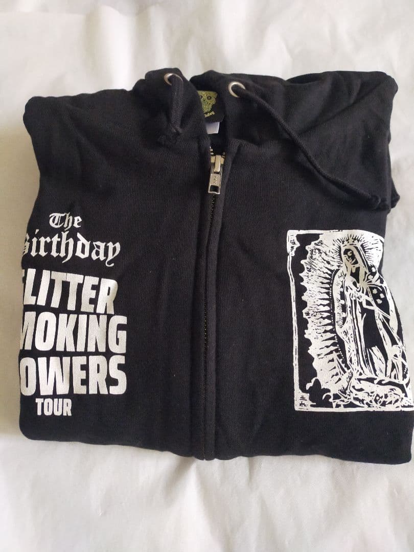【中古】The Birthday GLITTER SMOKING パーカー