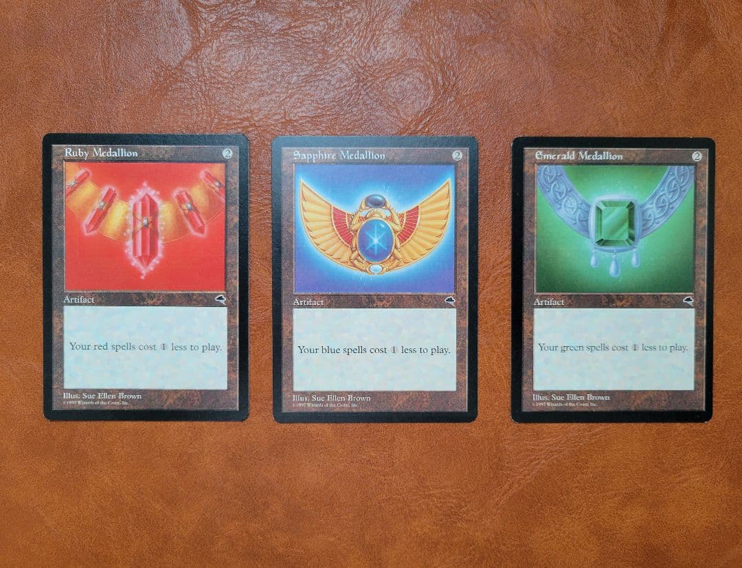 【MTG】 チャーリーエラー３枚セット(ルビー、サファイア、エメラルド)