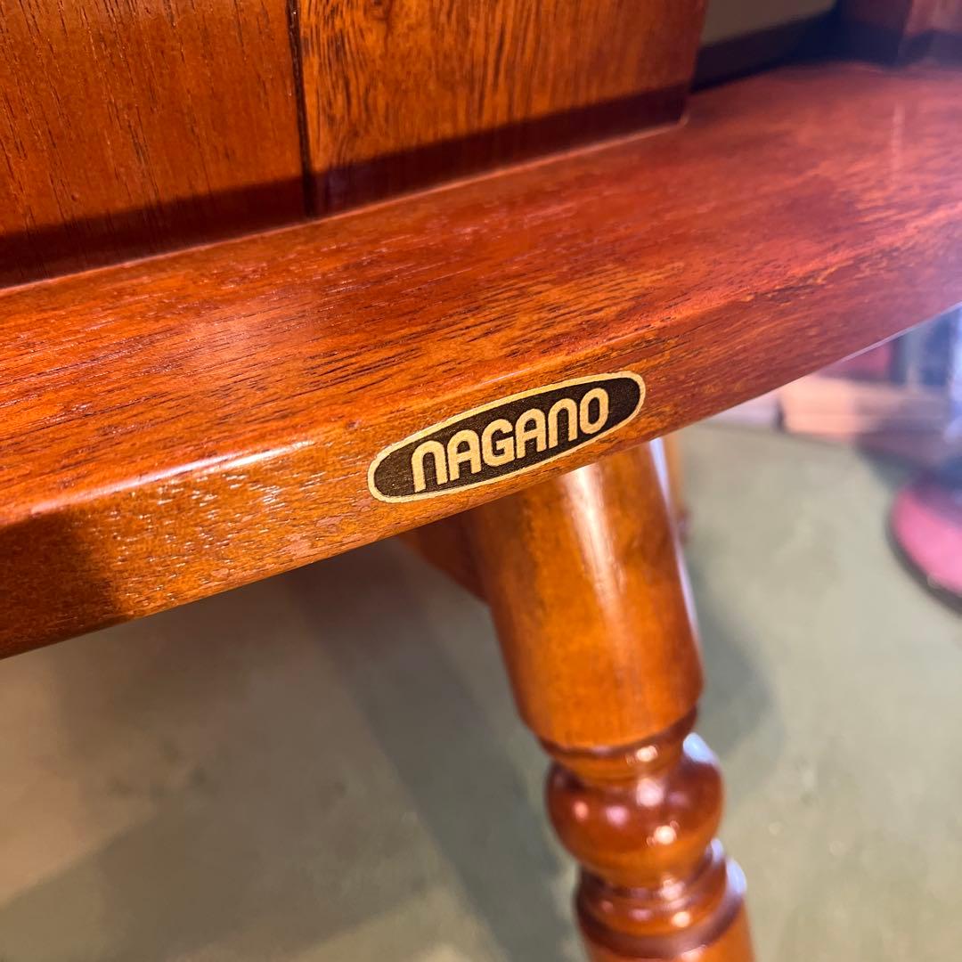 美品　NAGANO クラッシック　アンティーク　３６０度　回転チェア