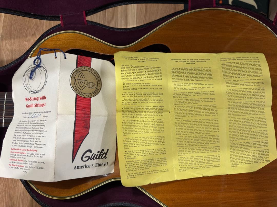 GUILD F212 NT 1966年製 ヴィンテージ 12弦