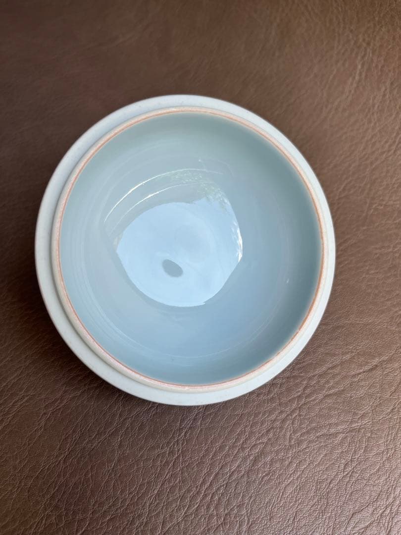 源右衛門　染付梅地紋　陶箱　蓋物　1点