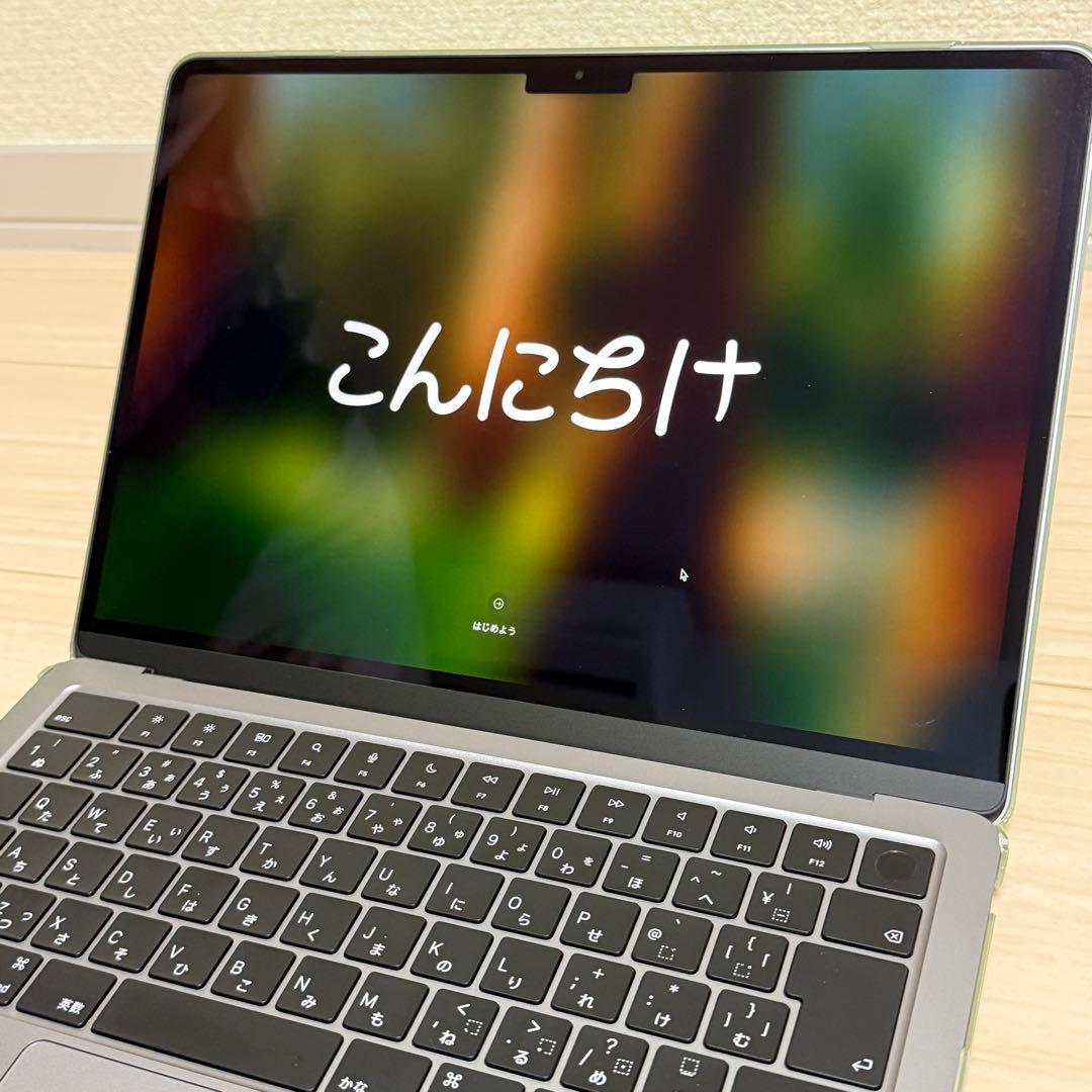 13.6 MacBook Air M2 16GBメモリ512GB スペースグレイ