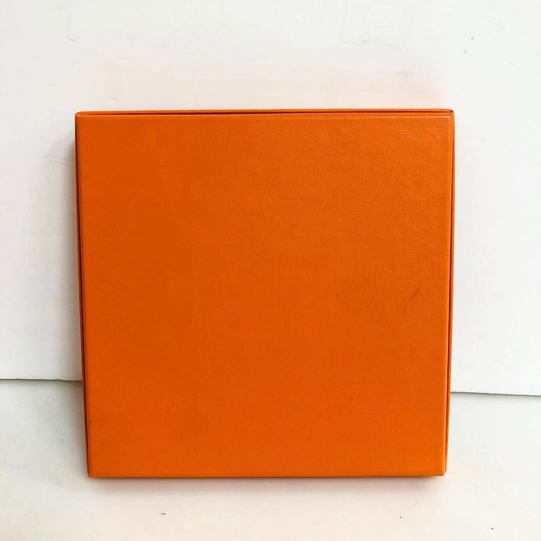 HERMES エルメス　スクエアミニプレート　シェーヌダンクル②