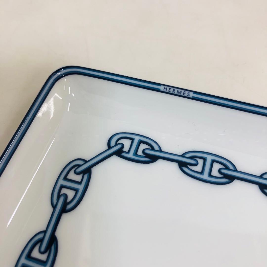 HERMES エルメス　スクエアミニプレート　シェーヌダンクル②