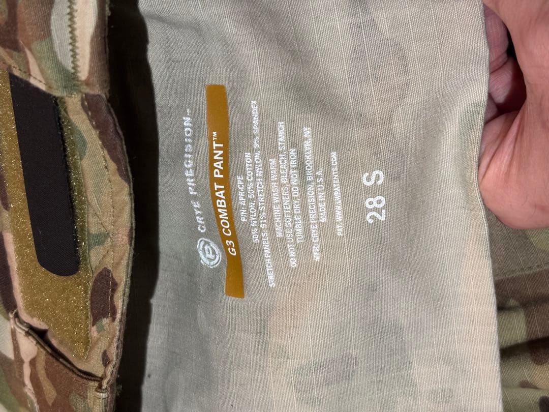 r*4様 ［最終値下げ］実Crye PrecisionG3 Combat Pan