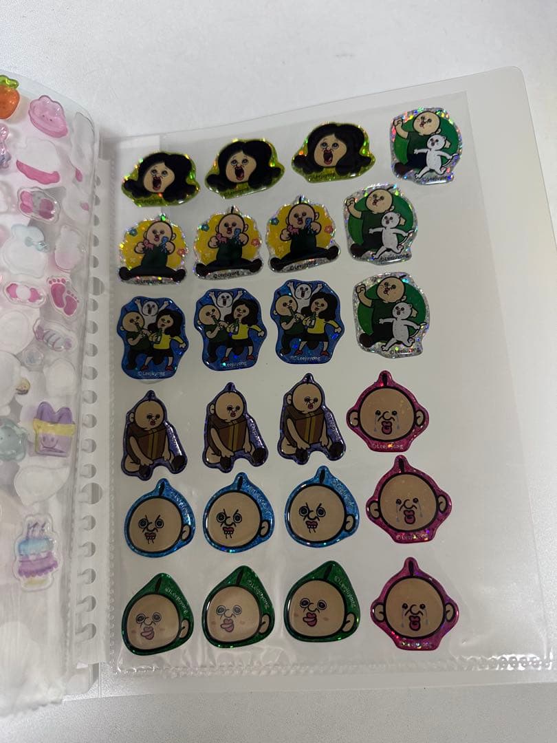 シール帳　完成品　A5 10ページ　おすそ分け　まとめ売り