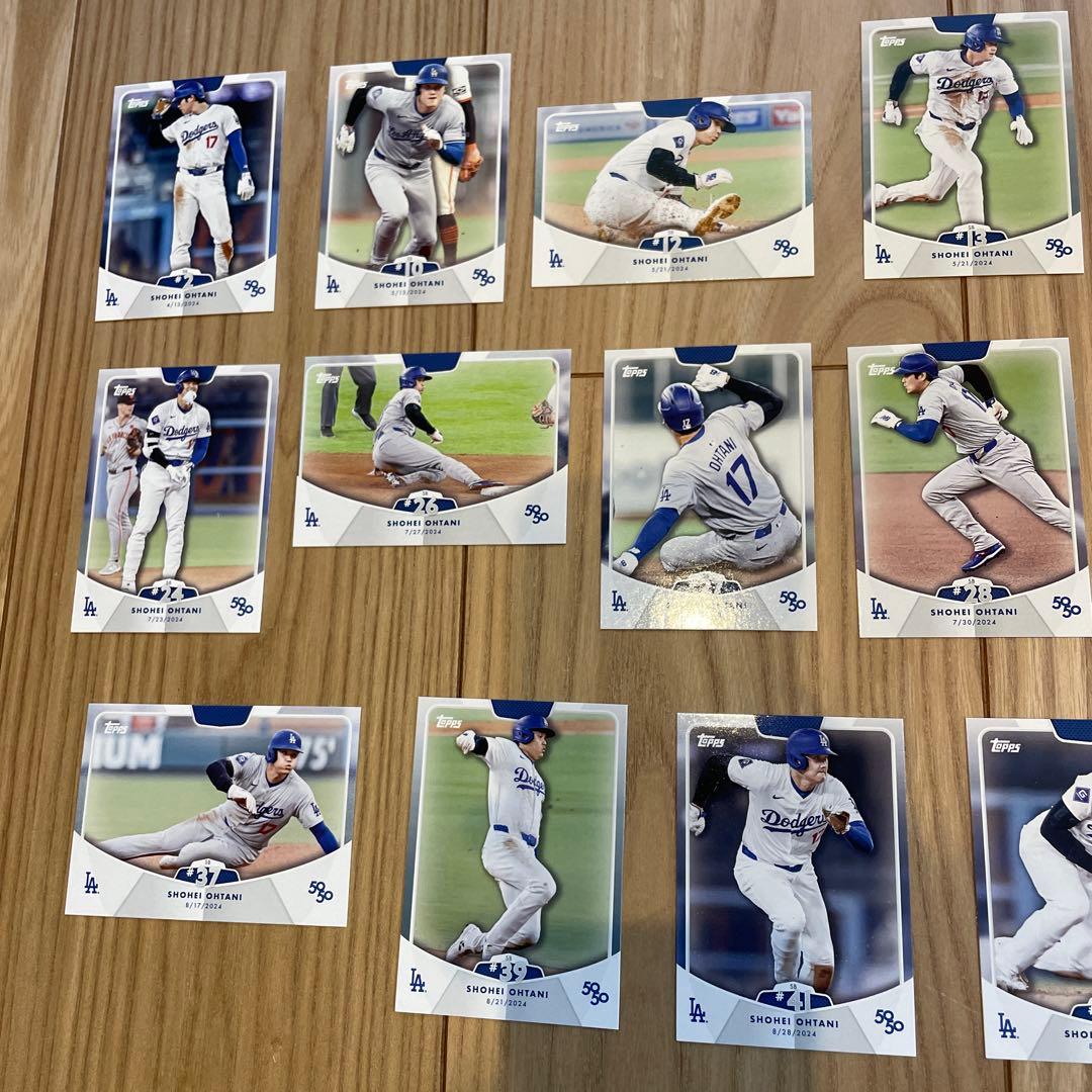 【49枚セット/空箱＆空袋付き】大谷翔平 Topps 50/50