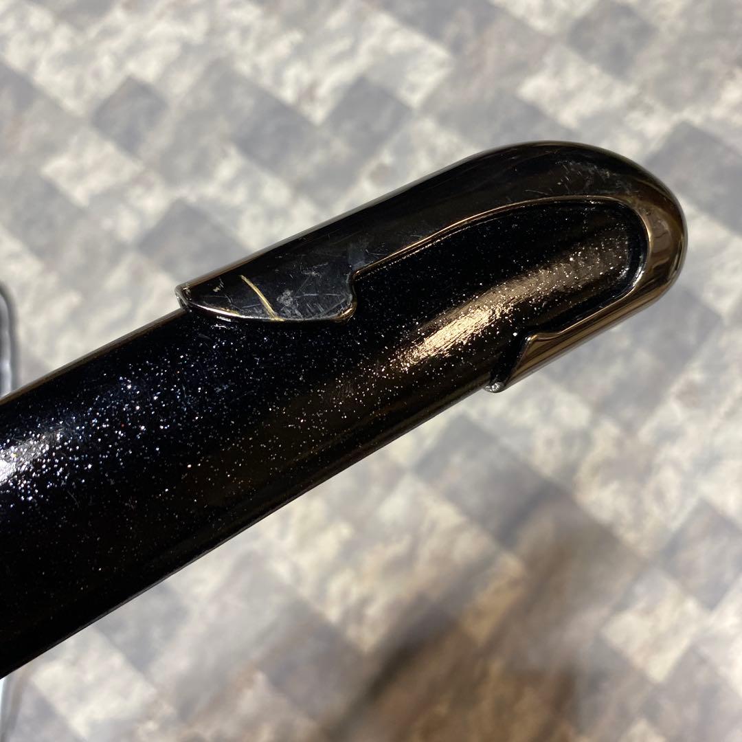 高級模造刀 脇差 白柄鍔無し 金口金尻黒呂鞘
