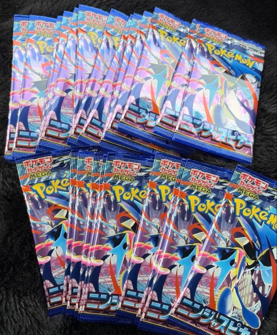 新品未開封　ポケモンカード　ニンジャスピナー　1box分　30パック