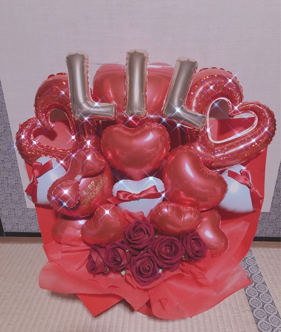 バルーンギフト　バルーンアレンジ バルーンブーケ　　生誕祭　推し　生誕祭　卒業