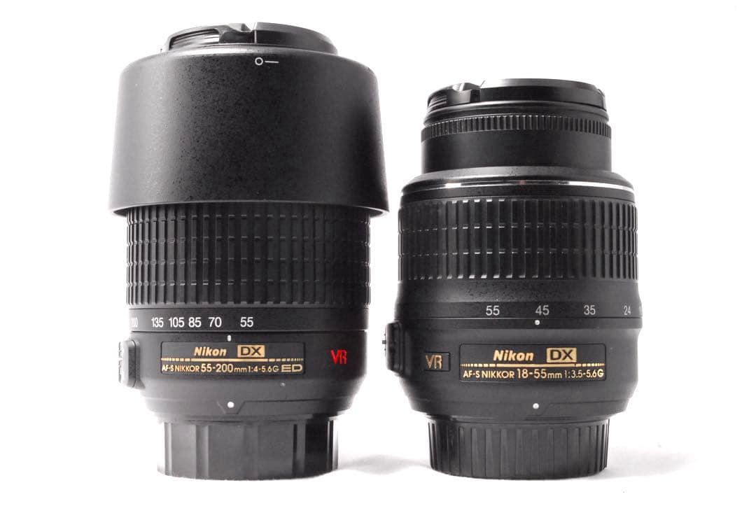 初心者向け✨Nikon D3000 ダブルレンズ✨手ぶれ補正付き✨入学式 運動会