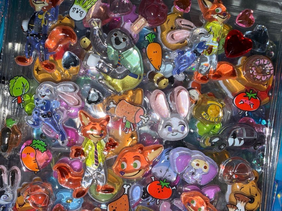 ディズニープチドロうるちゅるシール帳完成品❤︎