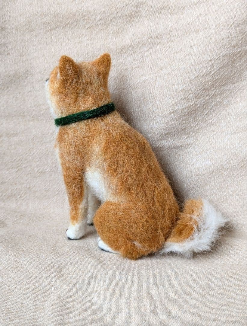 羊毛フェルト 犬 オーダー ペットロス 愛犬 そっくり Мサイズ