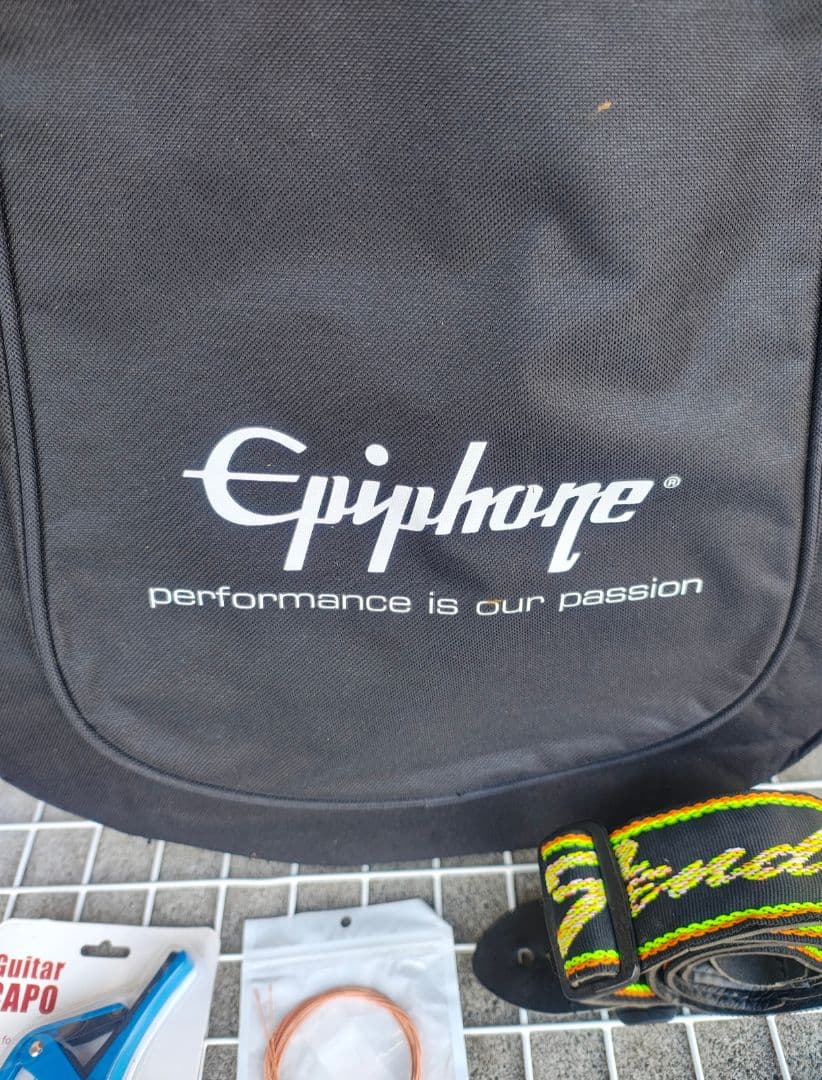 美品 Epiphone DR-100 NA コンタクトPU２個搭載エレアコ