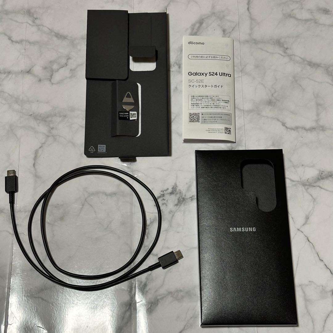 SAMSUNG Galaxy S24 Ultra 1TB チタニウムブラック