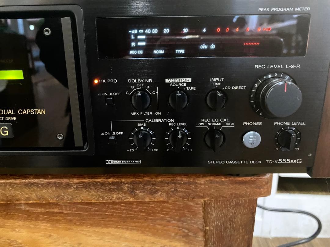 sony tc-k555ESG カセットデッキ
