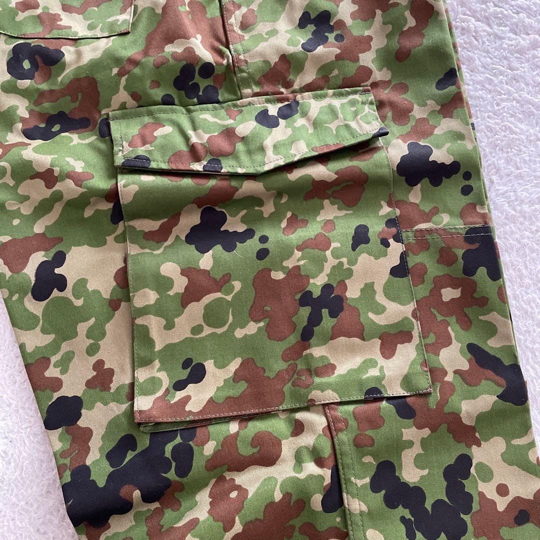 【新品未使用】迷彩柄長袖シャツ上下セット 4ポケット