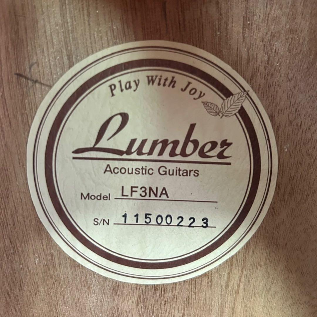 Lumber アコースティックギター LF3NA（本体のみ） F