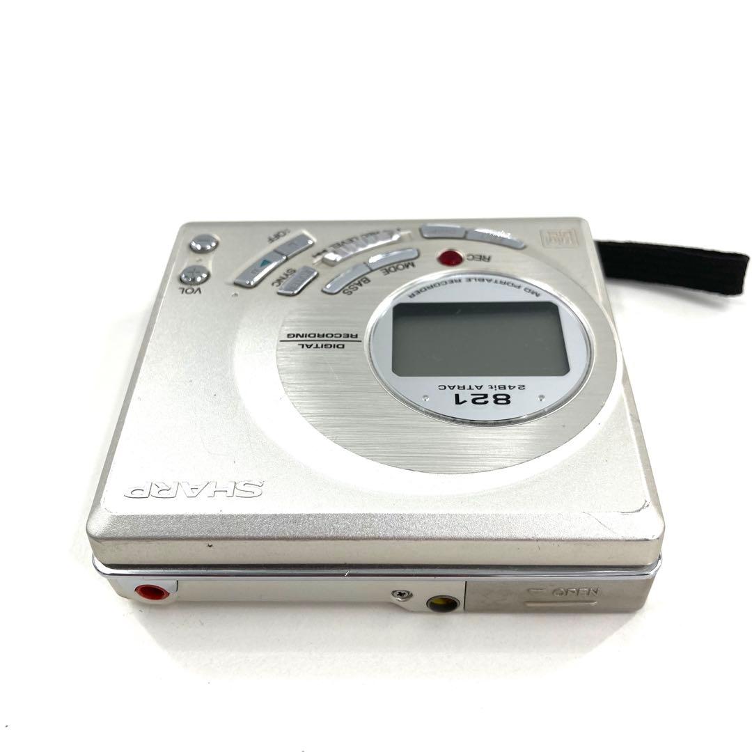 SHARP MDウォークマン MDレコーダー MD-MT821 動作確認済