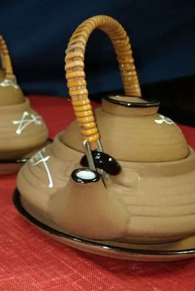 ⬛素敵なおもてなし♥多目的素焼き土瓶セット２組⬛日本酒⬛焼酎⬛土瓶蒸し⬛お茶漬け