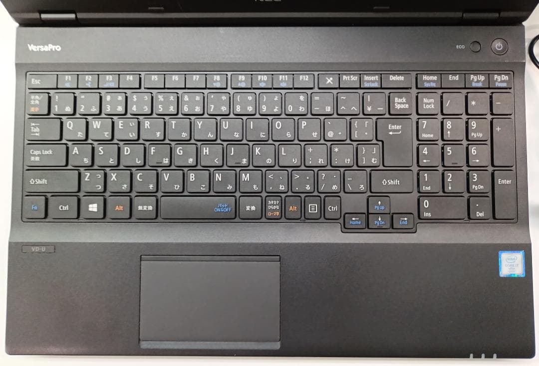 Windowsノート本体 NEC VersaPro VK26HD-U i7 8GB