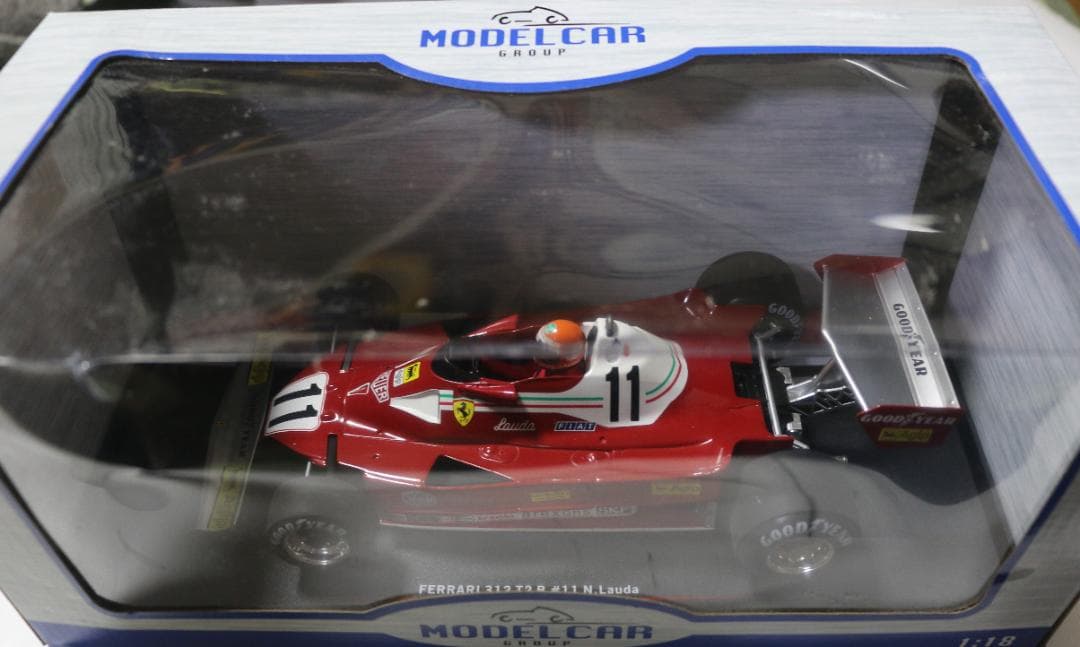 モデルカークラブ製ビックスケール１／１８　フェラーリ３１２Ｔ１Ｂ　ダイキャスト製
