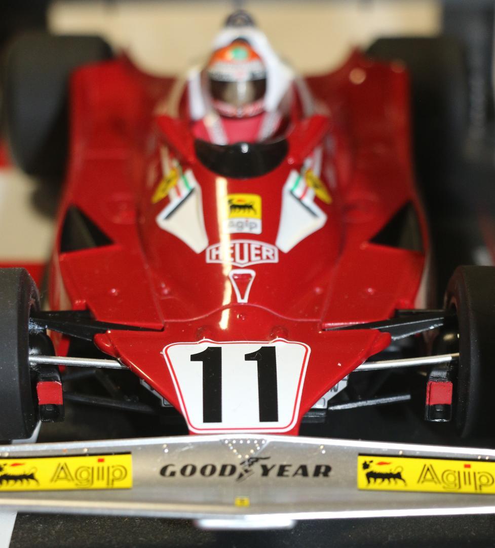 モデルカークラブ製ビックスケール１／１８　フェラーリ３１２Ｔ１Ｂ　ダイキャスト製