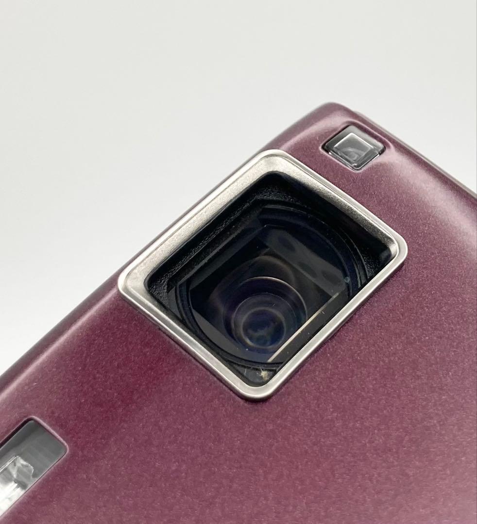 【完動品 美品】Nikon COOLPIX S60 コンデジ ワインレッド