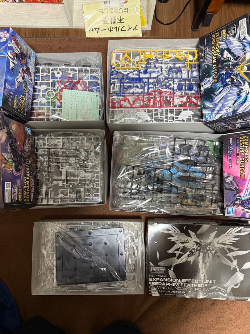 MGSD ガンプラセット 4点、オプションパーツ1点