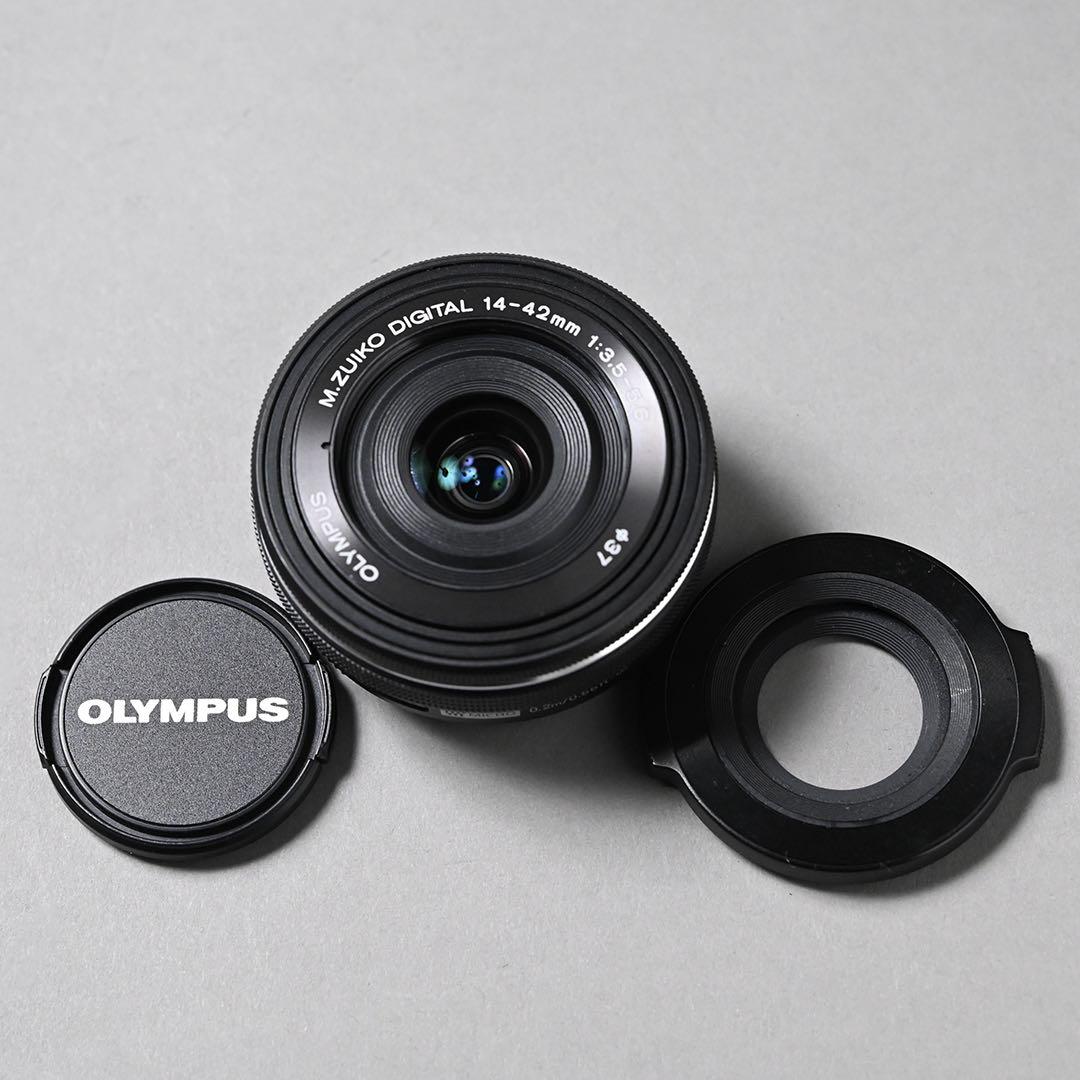 OLYMPUS PEN Lite E-PL6赤ダブルズームセット※要注意品