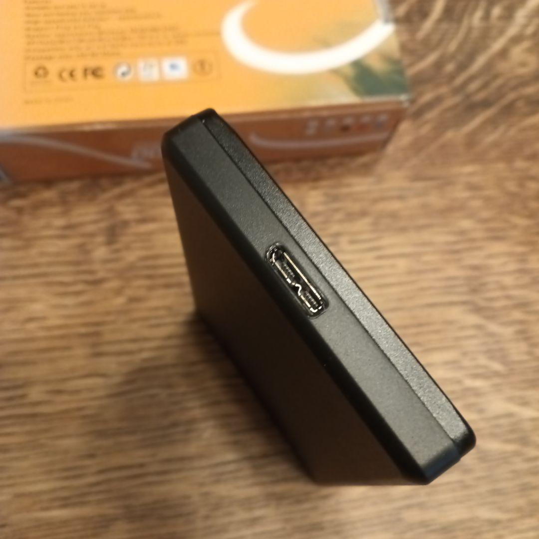 8TBコンパクト 外付けHDD2.5インチ USB