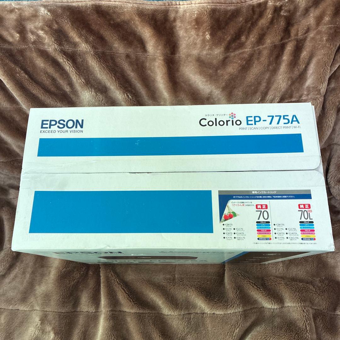 未開封　EPSON Colorio EP-775A インクジェットプリンター