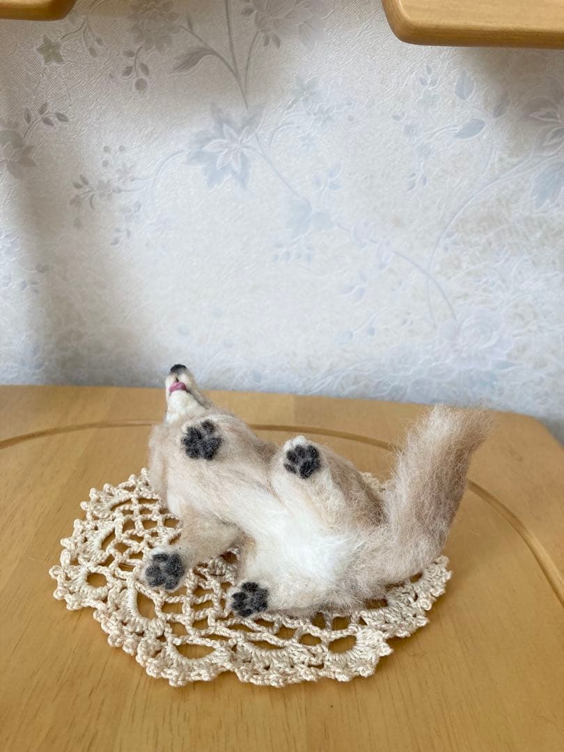 羊毛フェルト　ハンドメイド　ゴールデンレトリバー