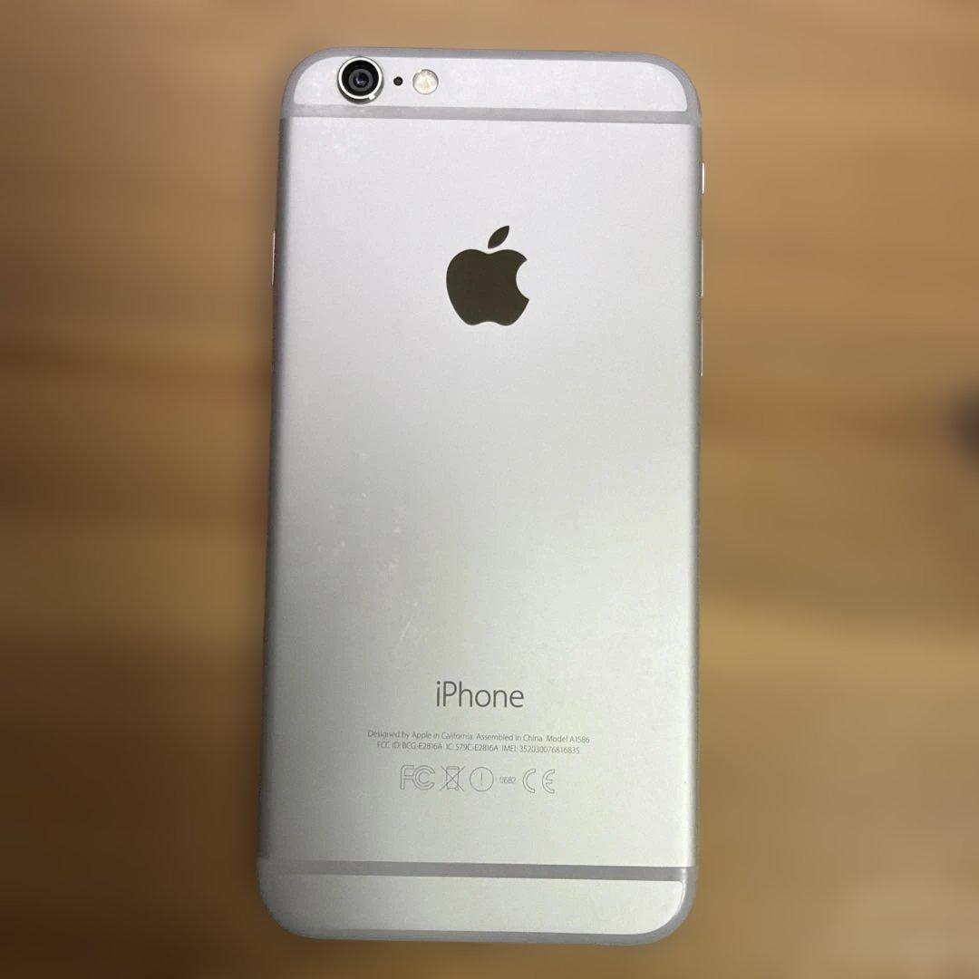 iPhone6 16GBシルバー　MG482J/A バッテリー 100%