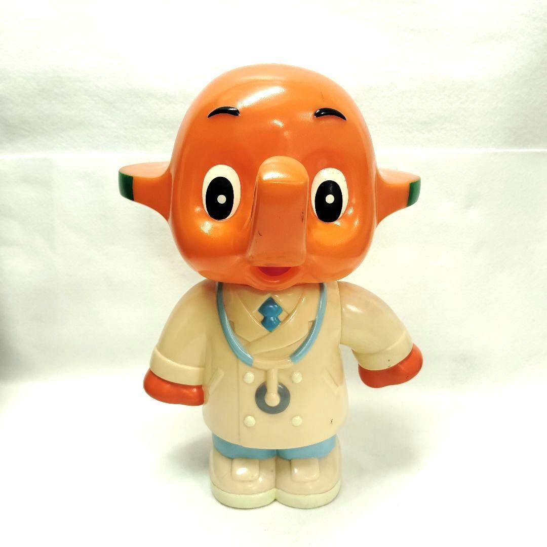 【T】希少✨佐藤製薬　サトちゃん　ドクター　ソフビ　貯金箱　バンク