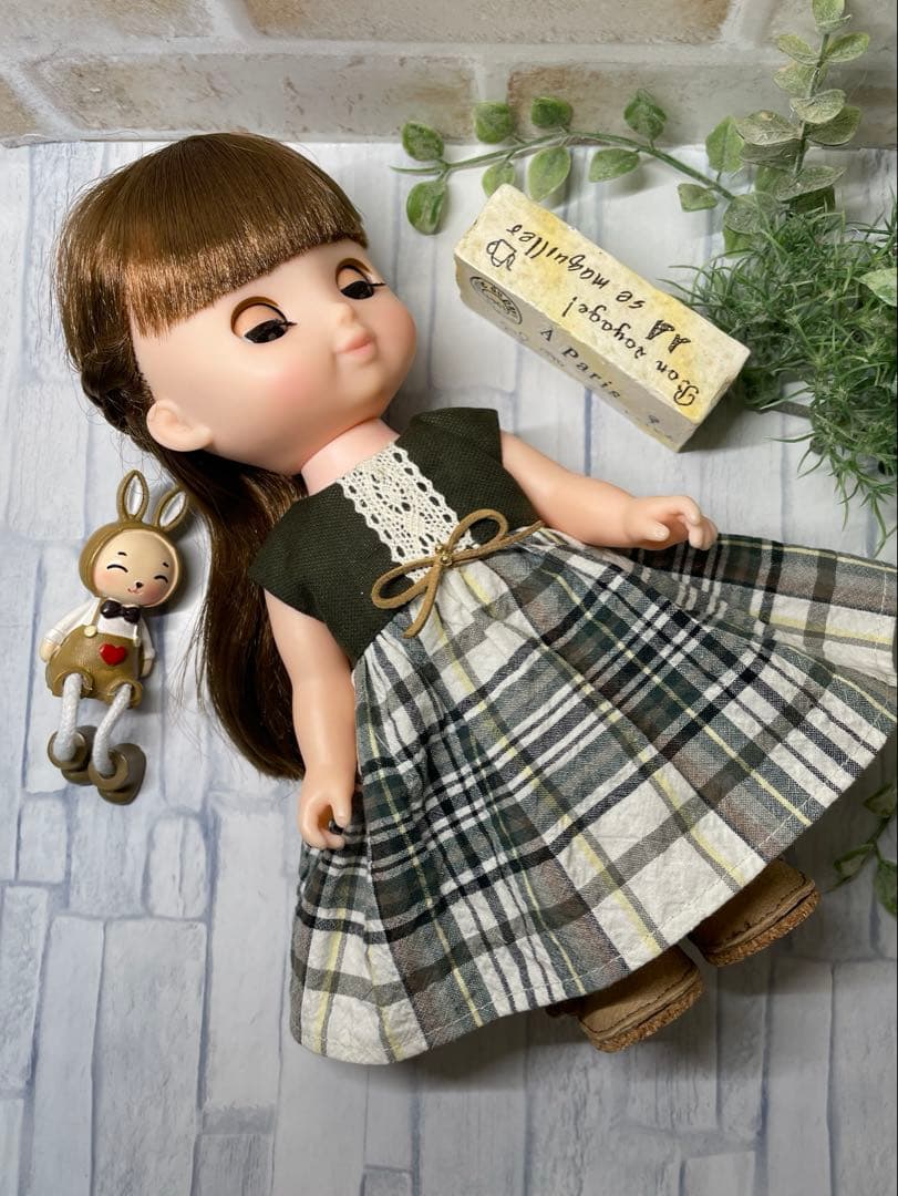 【スペシャル価格】ソランちゃん♡レミンちゃん♡チェック柄コーデペアセット