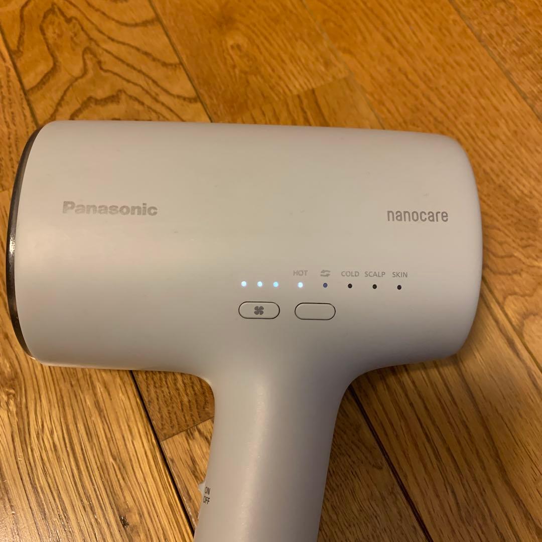 ジャンク品　パナソニック　ヘアードライヤーナノケア　EH-NA0J ミストグレー