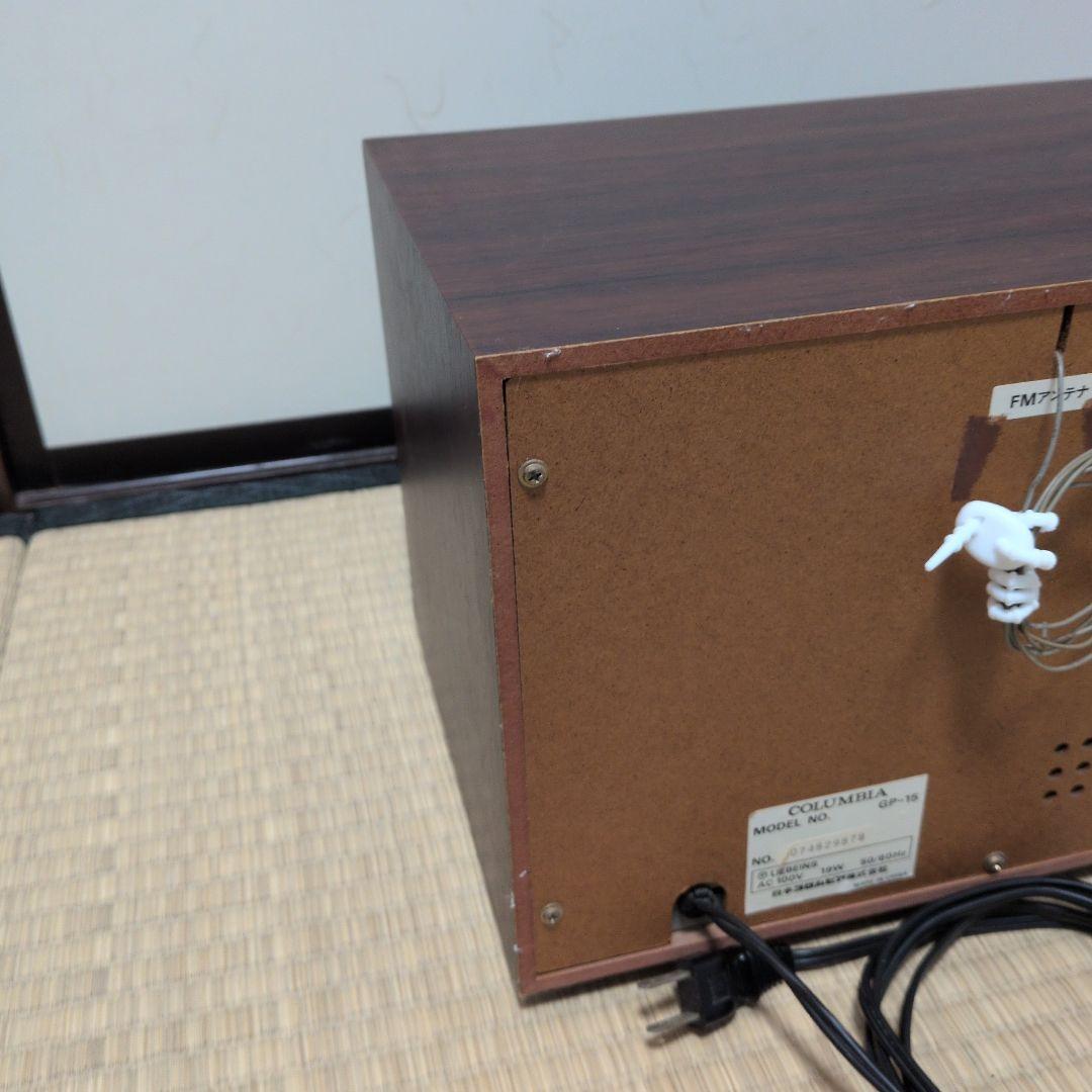 美品 コロンビア GP-15 カセットテーププレーヤー CD FM/AM レトロ