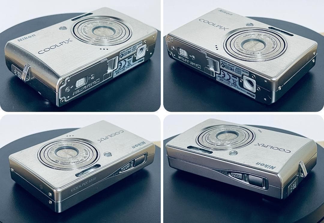 【完動品】 Nikon COOLPIX S510 デジタルカメラ シルバー
