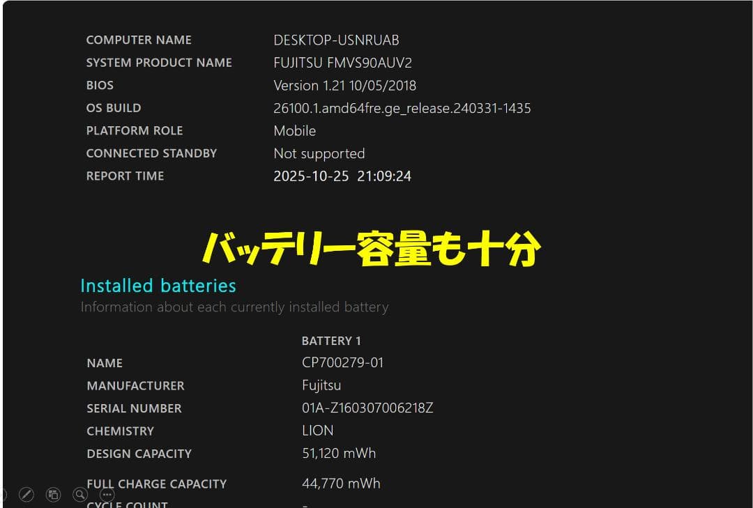 Lifebook SH90/X 13.3インチ ホワイト 12GB 256GB