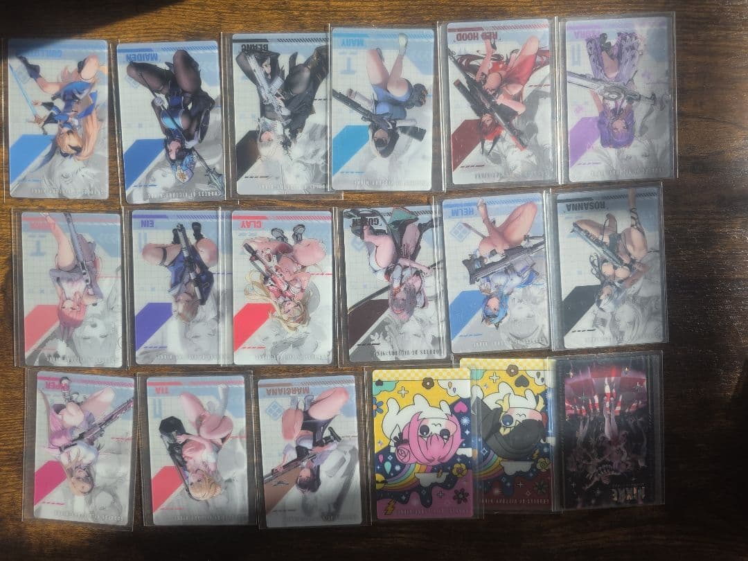 ユニアリNIKKE 二ベルNIKKE ウエハース4他、SPL、SR、パラレル
